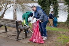 Gesammelt wurde am Baldeneysee...