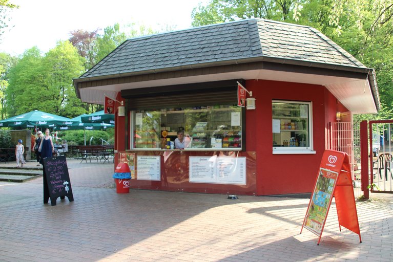 Der Kiosk am Landhaus darf wieder öffnen.