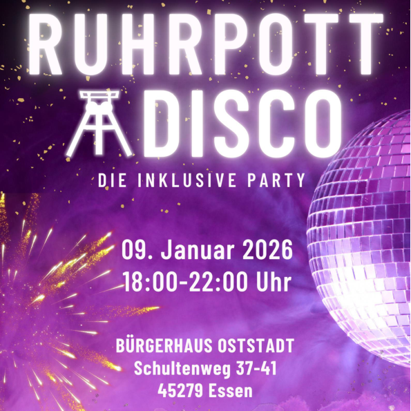 Plakat für die Ruhrpott Disco