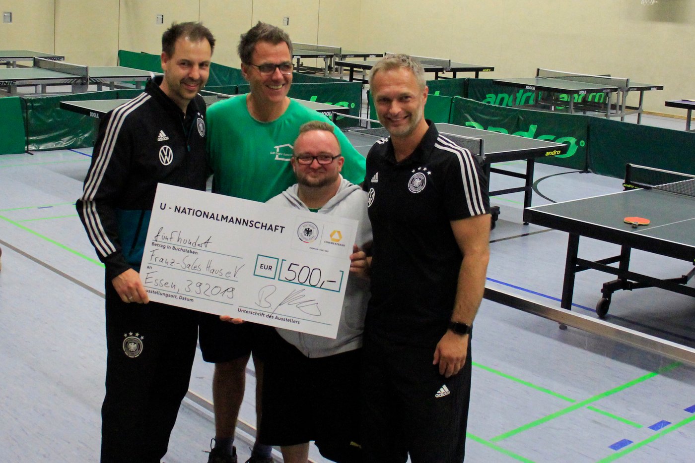 U 17Nationalteam zu Besuch