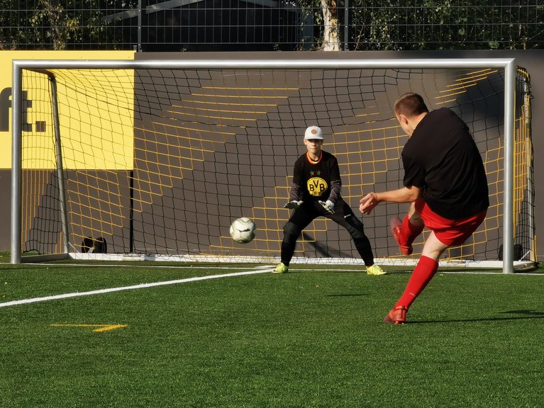 Die Spieler zeigten ihre Talente und bekamen viele Tipps, wie Sie ihre Technik verbessern können.