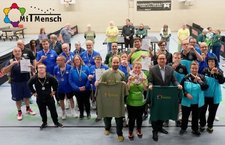 Am großen Tischtennis-Turnier im Sportzentrum haben fast 800 Aktive teilgenommen.