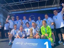 Sportlerinnen und Sportler aus der DJK Franz Sales Haus waren in Schweden erfolgreich.