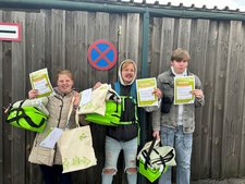 Für den engagierten Einsatz gab es am Ende eine Urkunde.