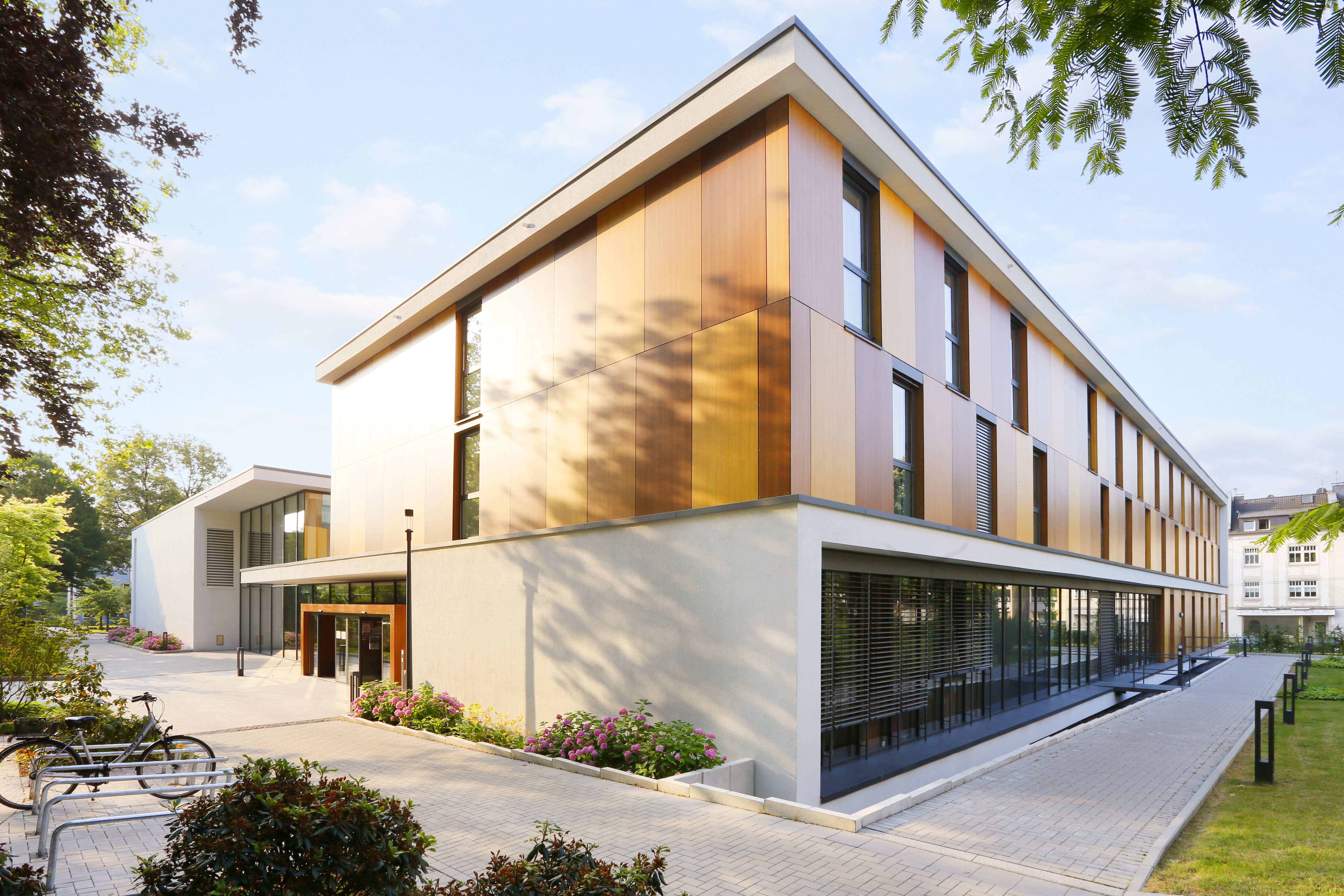 Außenansicht des Hotel Franz in Essen-Huttrop