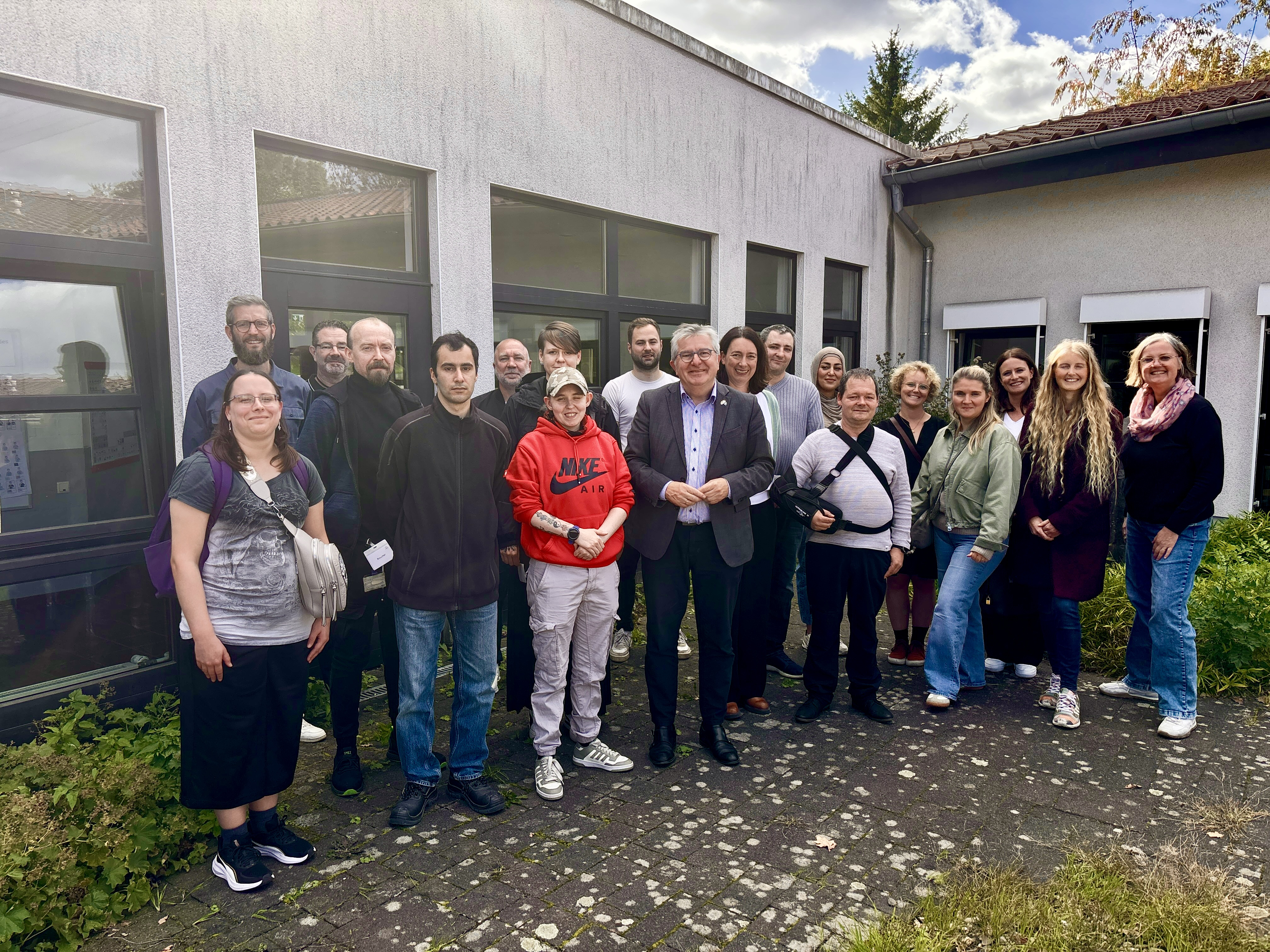 Gruppenbild der Aktion Schichtwechsel
